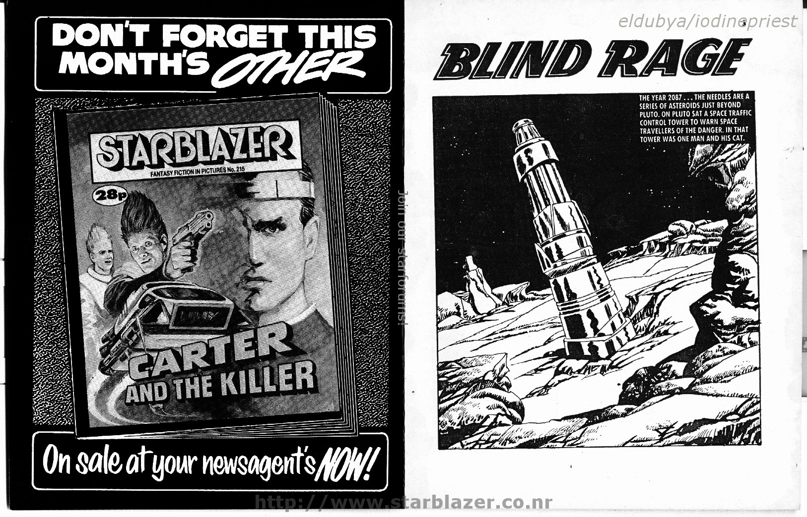 Read online Starblazer comic -  Issue #214 - 3