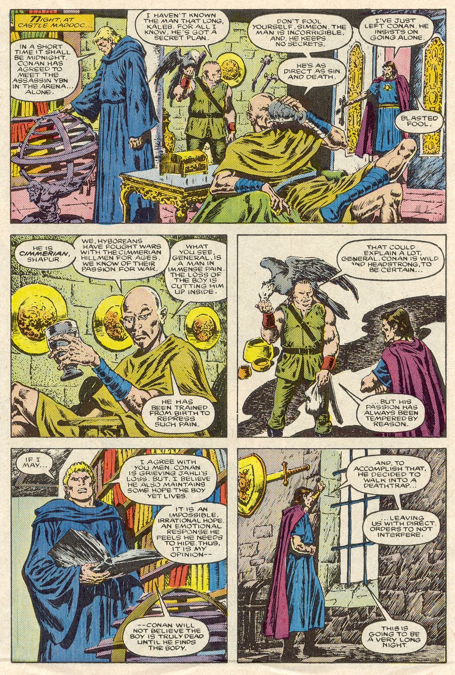 Read online Conan the Barbarian (1970) comic -  Issue #188 - 12