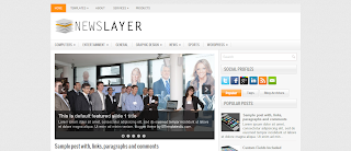 NewsLayer Blogger Template