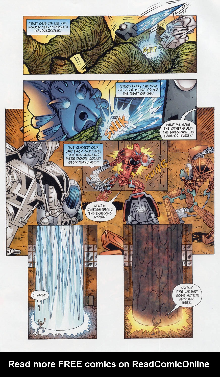 Read online Bionicle comic -  Issue #18 - 6