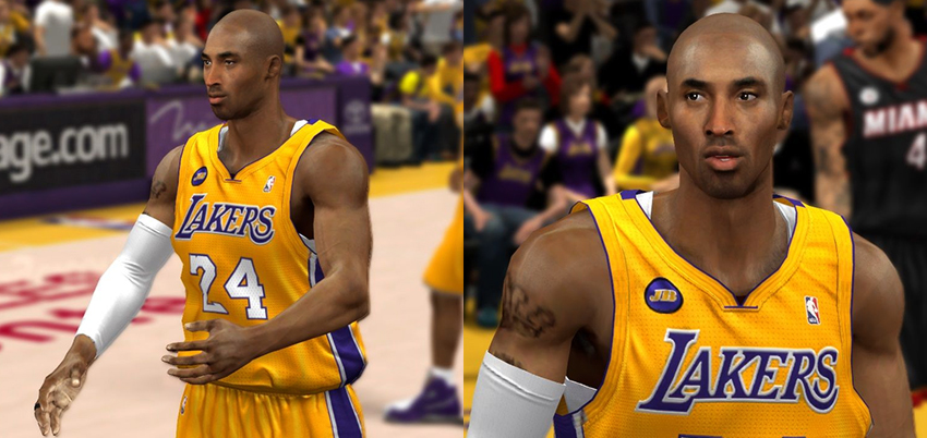 1 Year Without Kobe Bryant: I recreated the 2010 NBA Finals in 2k16 with  some jersey mods as a tribute. : r/lakers