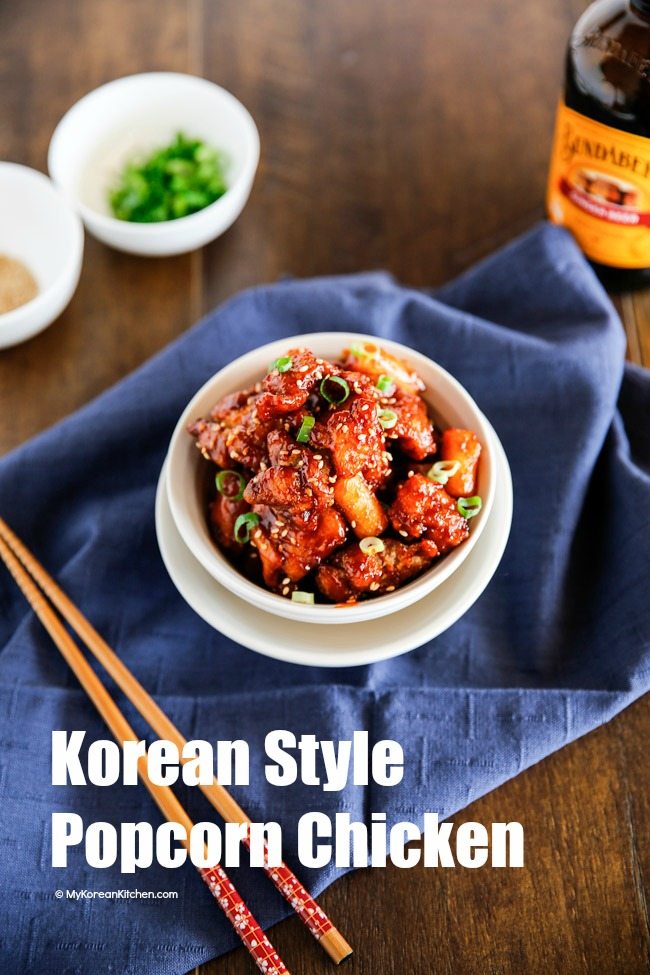 KOREAN STYLE POPCORN CHICKEN CUCINA DELICIOUS