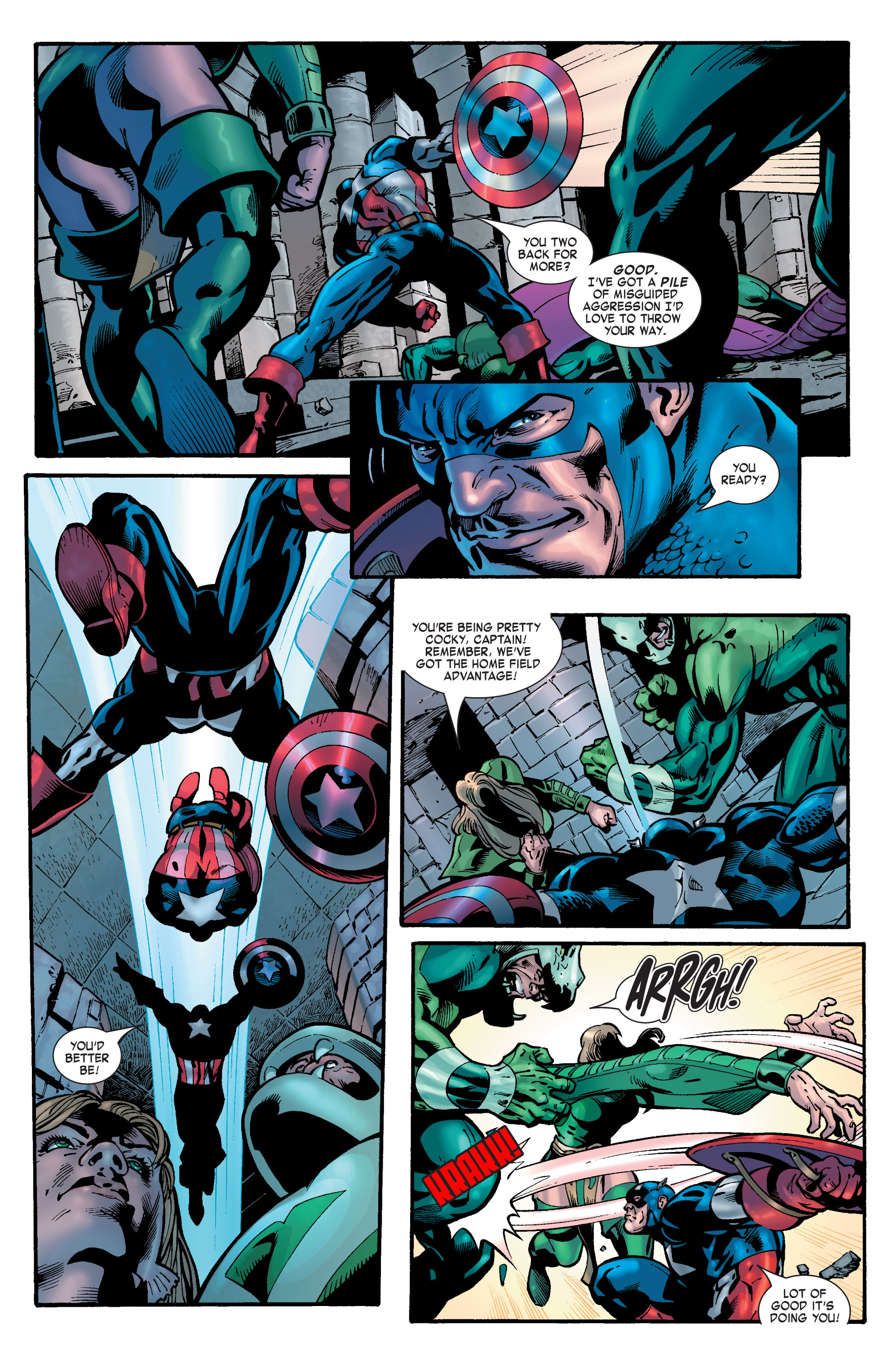 Captain America (2002) Issue #31 #32 - English 8