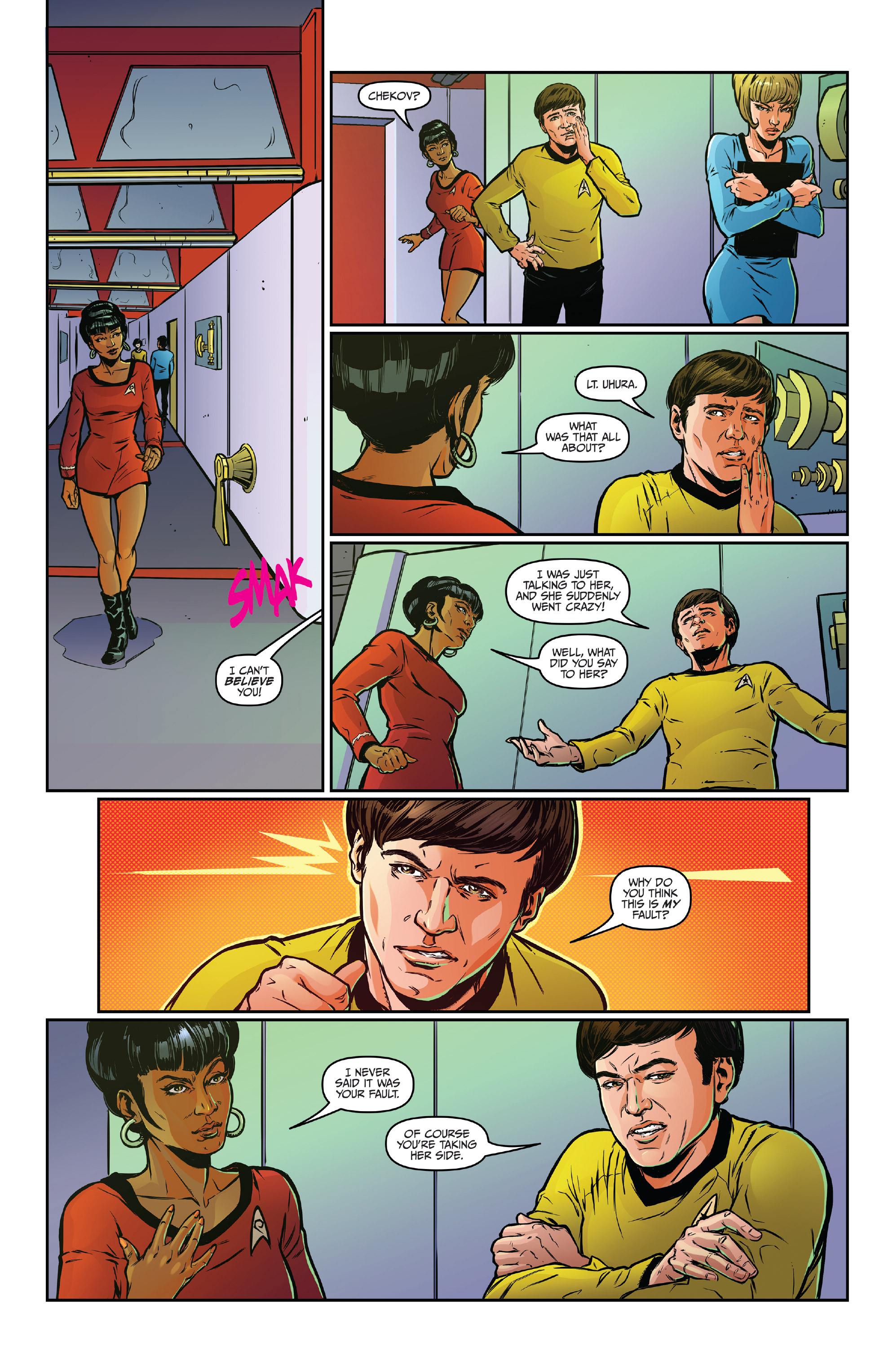 Read online Star Trek: Year Five comic -  Issue #5 - 12