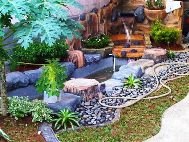 Desain Kolam Taman Untuk Belakang Rumah Minimalis - Jasa ...