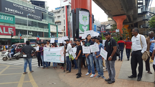 St. Joseph’s College students volunteered for Fortis Hospital’s organ donation campaign St. Joseph’s College students volunteered for Fortis Hospital’s organ donation campaign