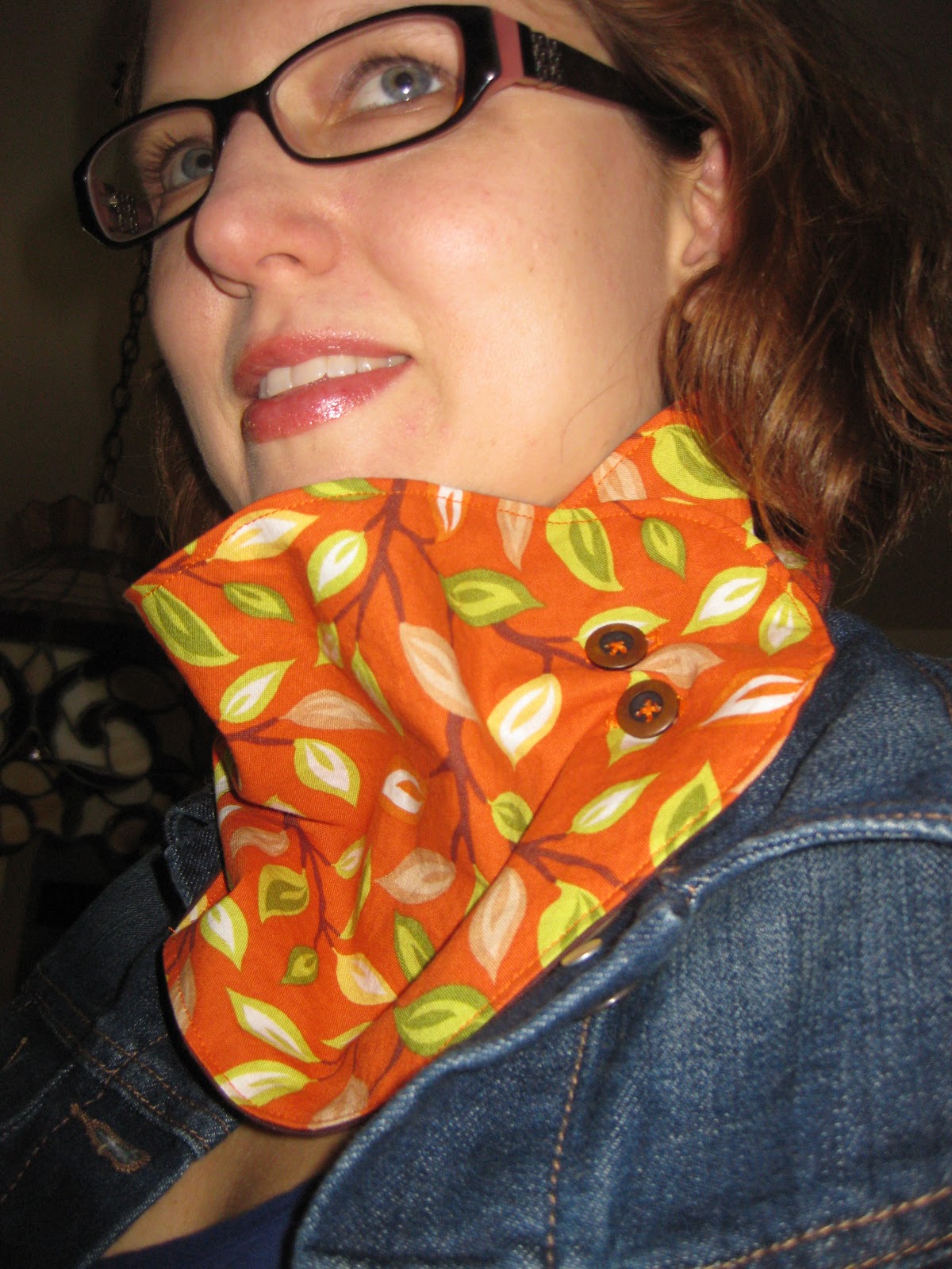 Sanity Fall Neck Wrap Pattern and Tutorial