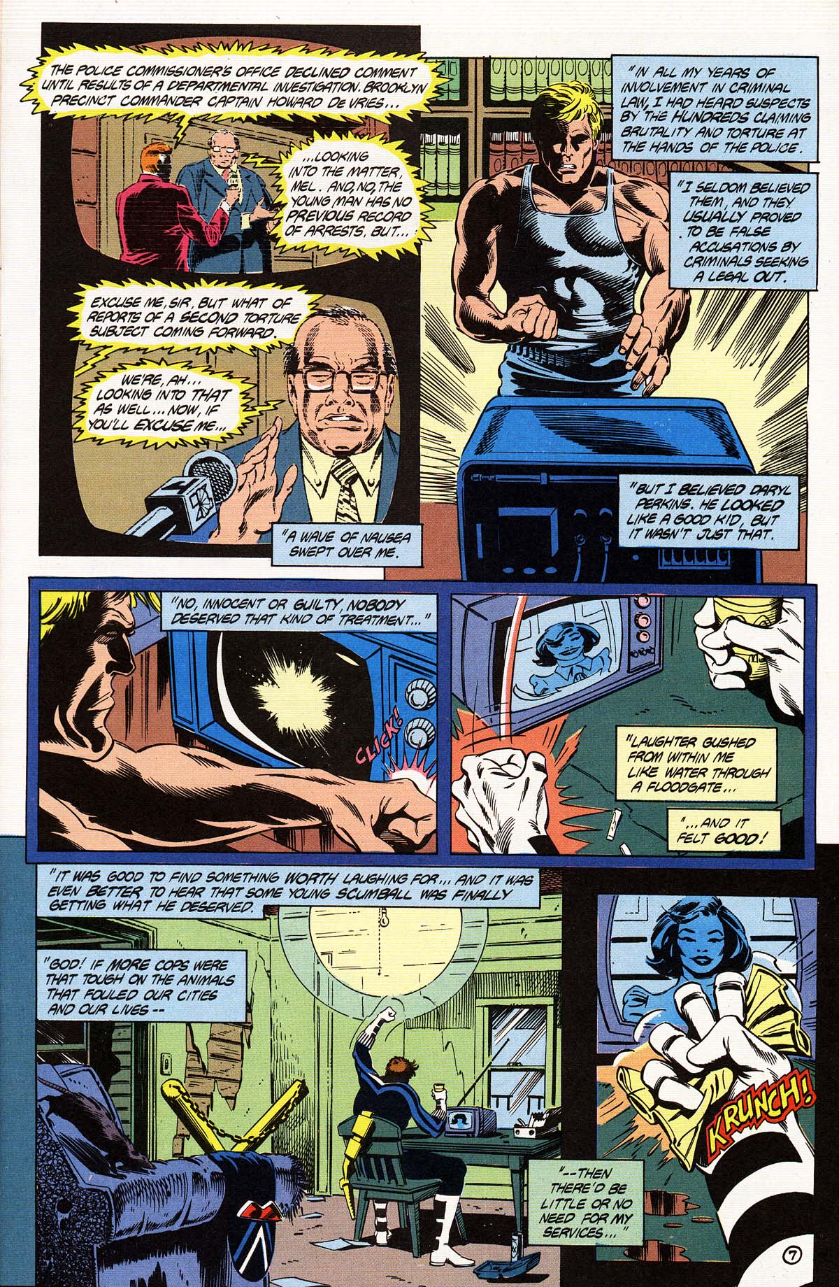 Read online Vigilante (1983) comic -  Issue #25 - 9