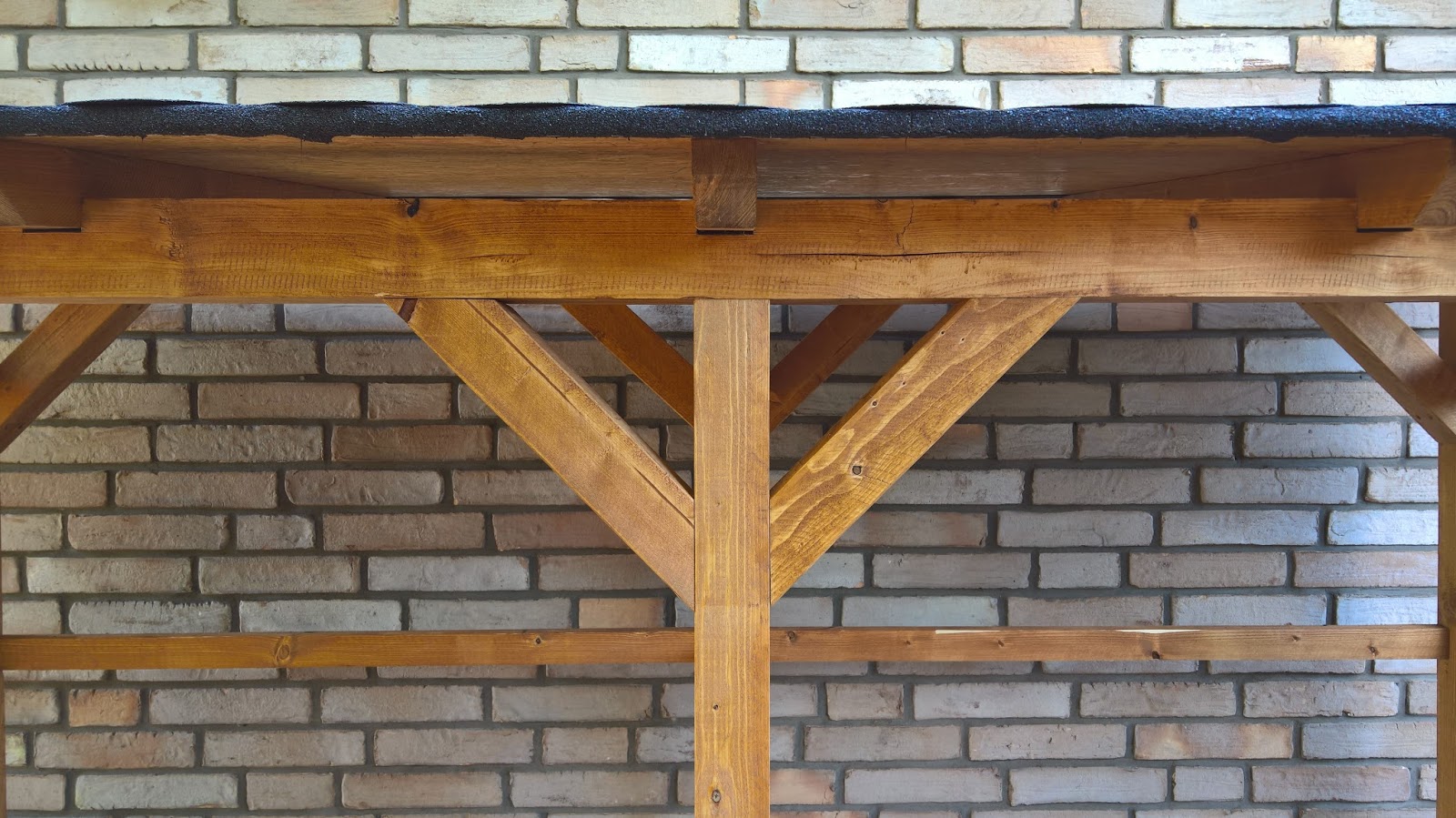 Meine Holzprojekte : Holzunterstand