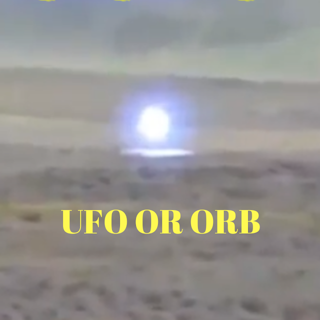 UFO Orb in the Netherlands caught on camera.
