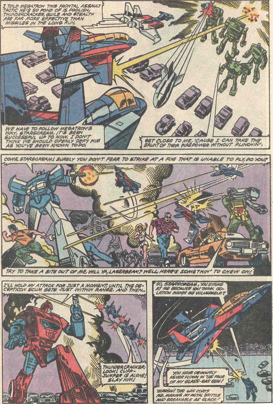 Read online The Transformers (1984) comic -  Issue #1 - 23