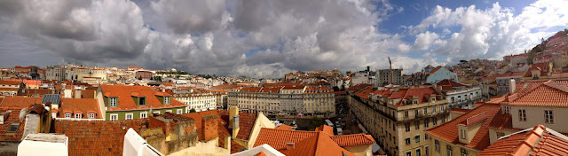 Rooftop view of Lisbon on Semi-Charmed Kind of Life