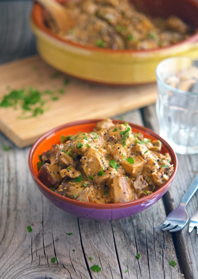 The Iron You Creamy Coconut Eggplant Curry