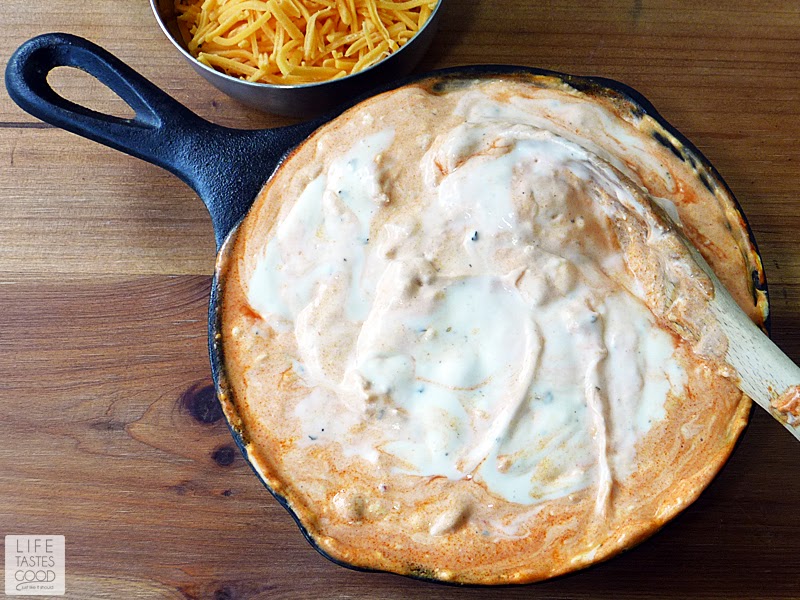 Buffalo Ranch Chicken Dip Life Tastes Good