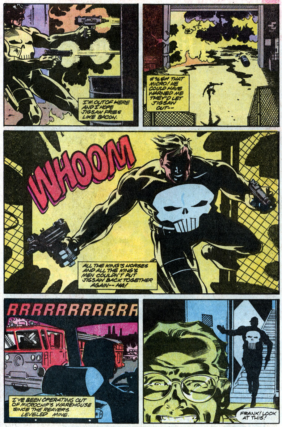 The Punisher (1987) Issue #35 - Jigsaw Puzzle #01 #42 - English 9