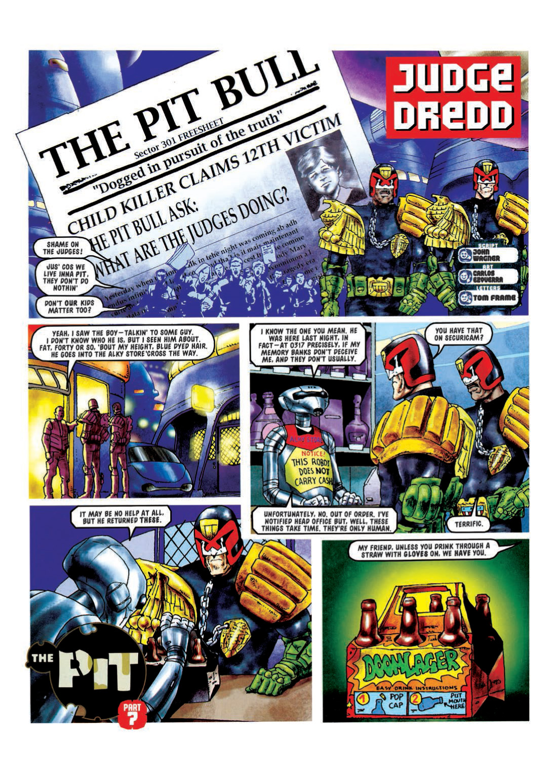 Read online Judge Dredd: The Complete Case Files comic -  Issue # TPB 24 - 133