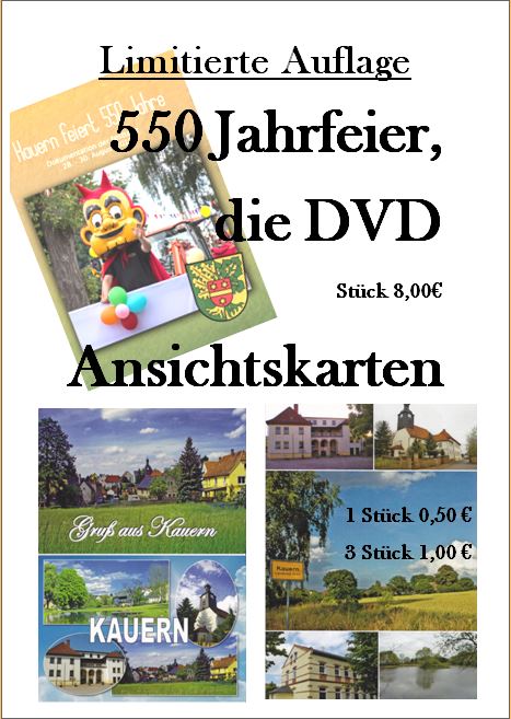 550Jahrfeier, die DVD.