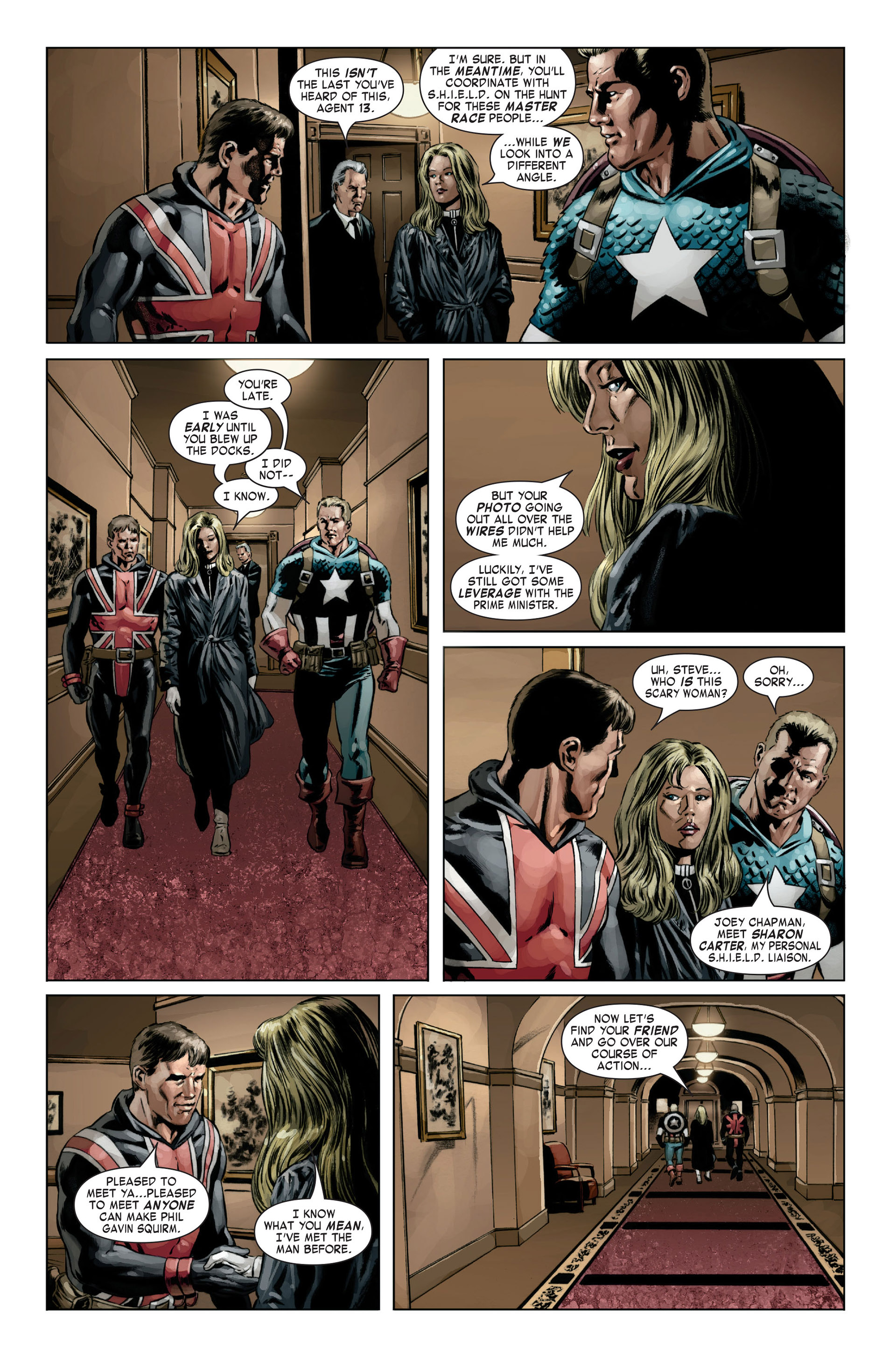 Read online Captain America (2005) comic -  Issue #19 - 13