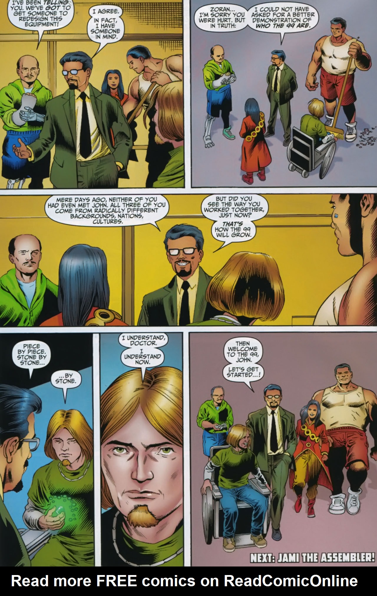 Read online The 99 comic -  Issue #1 - 28