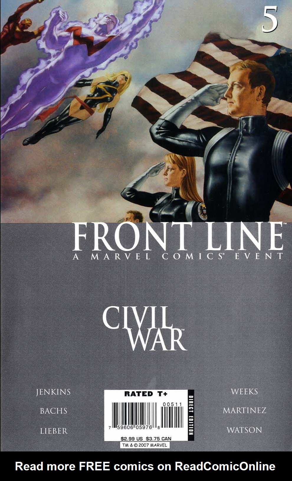 Civil War: Front Line Issue #5 #5 - English 1