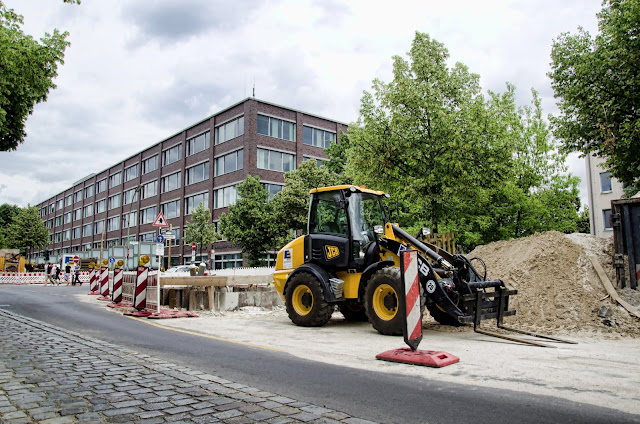 Baustelle Neubau Regenwasserkanal, Fasanenstraße / Hardenbergstraße, 10623 Berlin, 24.06.2013