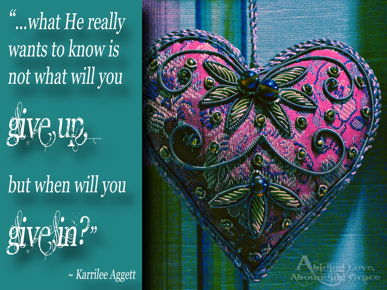 Abiding Love, Abounding Grace: There is no Limit to His Love... a Five