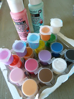 Inspiring Ideas with artist Jeanne Winters: Glitter Glue & Glitter