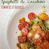 Spaghetti de Zucchinis aux Tomates et Basilic