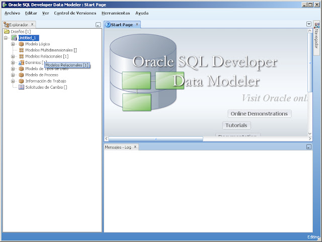Cocoinformatik: Oracle SQL Developer Data Modeler (3.1.4.710)