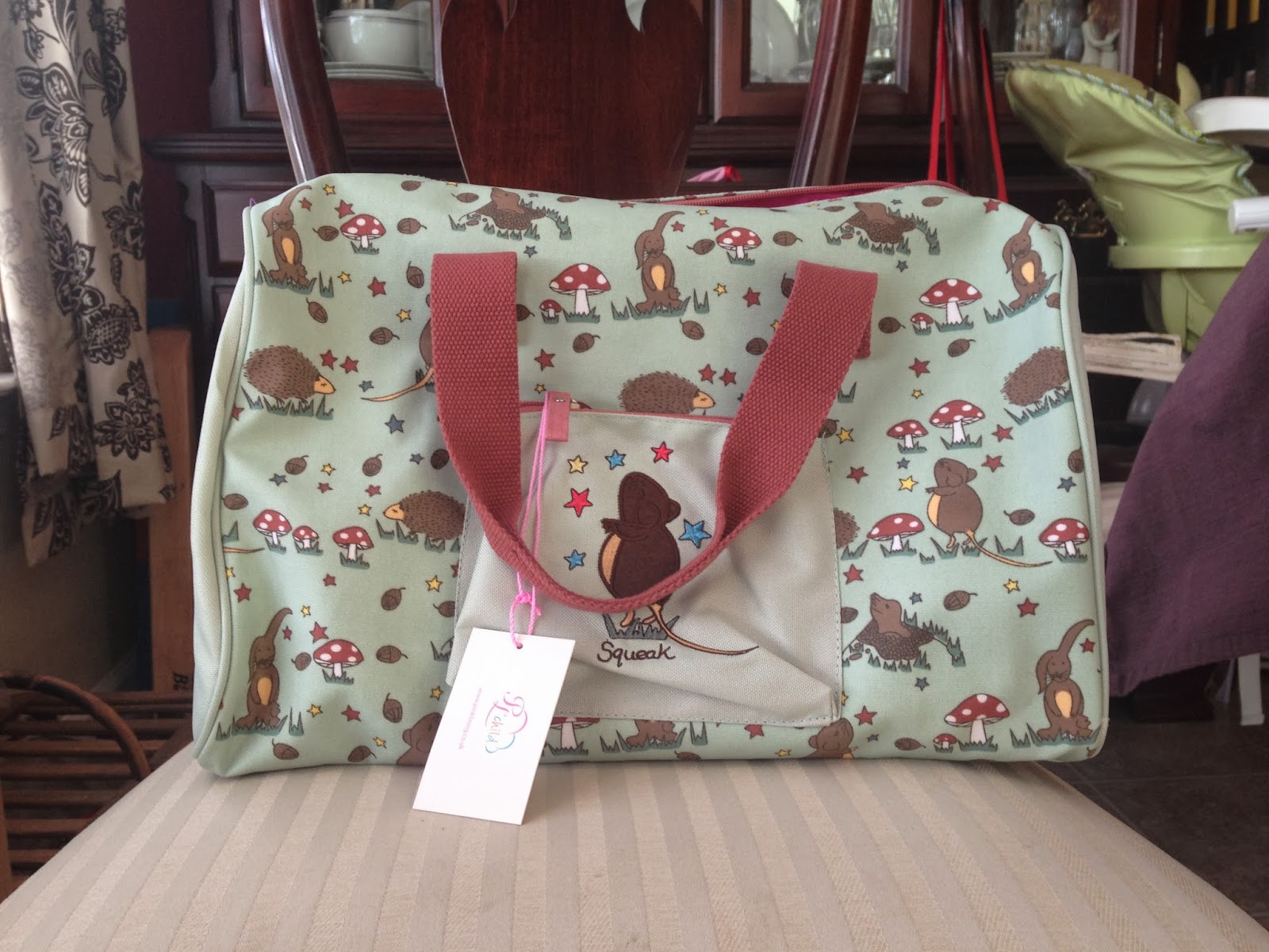 The Proverbs31 Mama Pink Lining Children's Overnight Bag Review