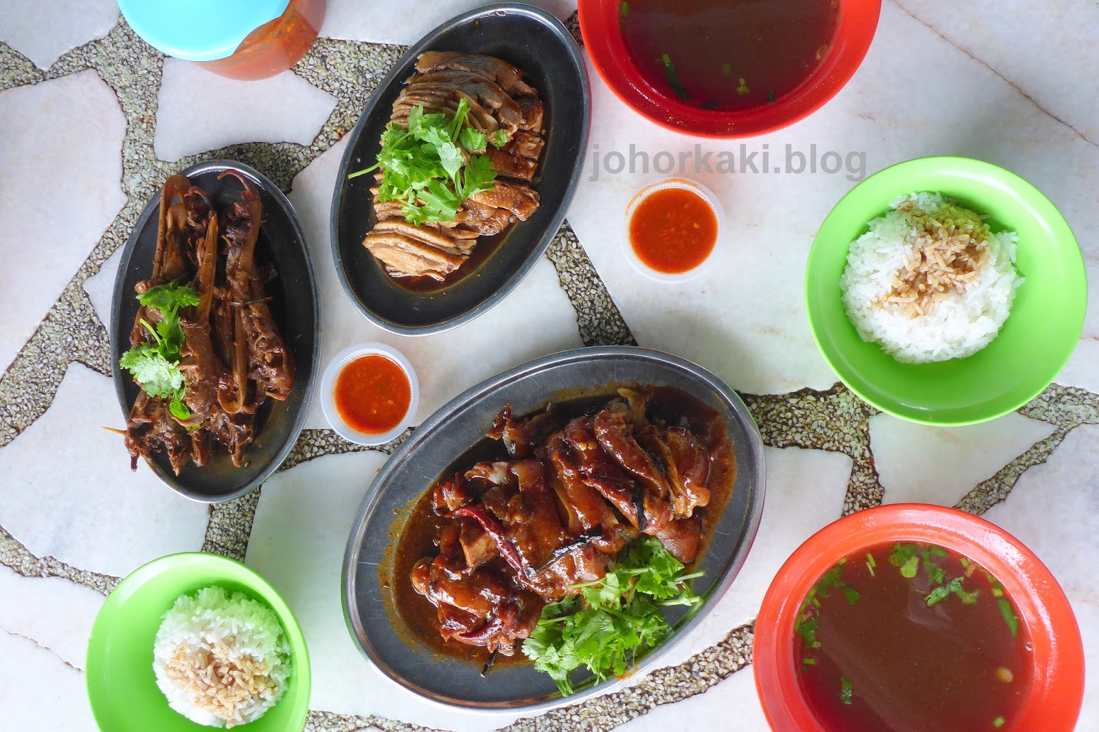 Famous Braised Duck In Jb Taika Huat Ba Li Ban Johor Kaki Travels For Food