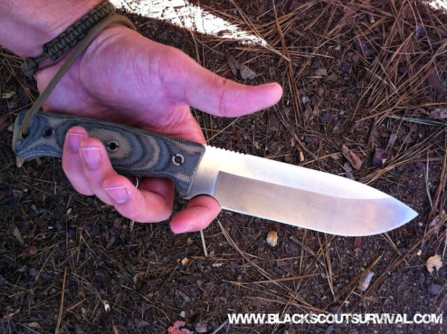 Black Scout Survival: SURVIVE! Knives GSO-5.1 Review