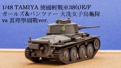 1/48 GuP 德國輕戰車38(t) E/F