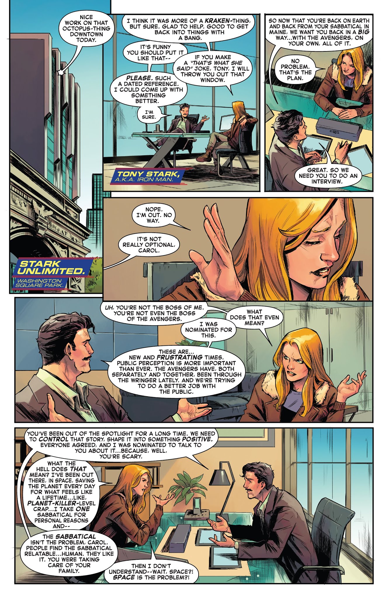 Read online Captain Marvel (2019) comic -  Issue #1 - 14