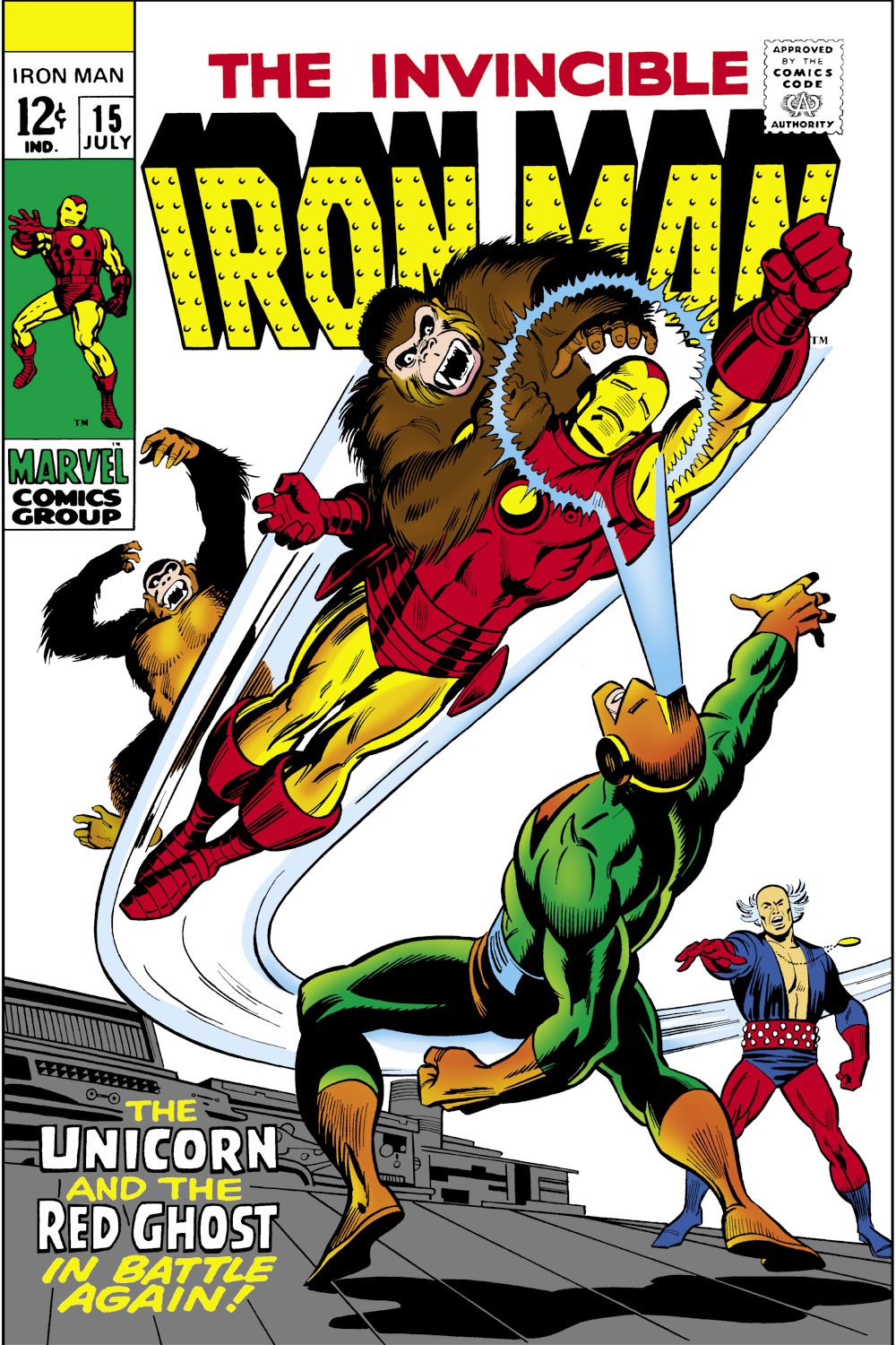 Read online Iron Man (1968) comic -  Issue #15 - 1