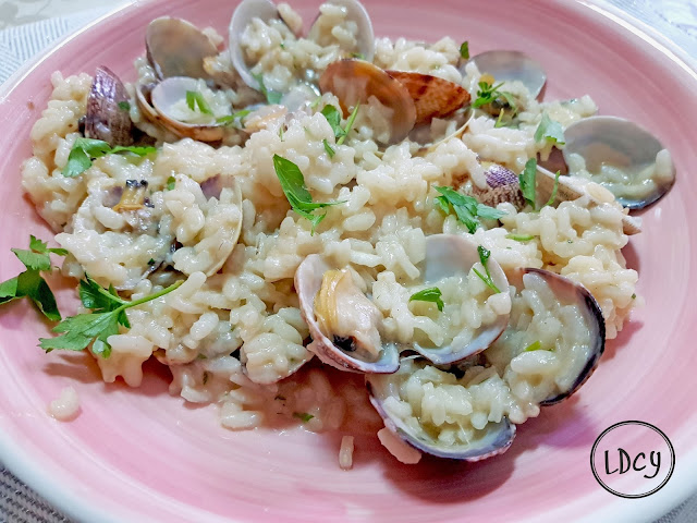 Risotto De Almejas / Clams Risotto