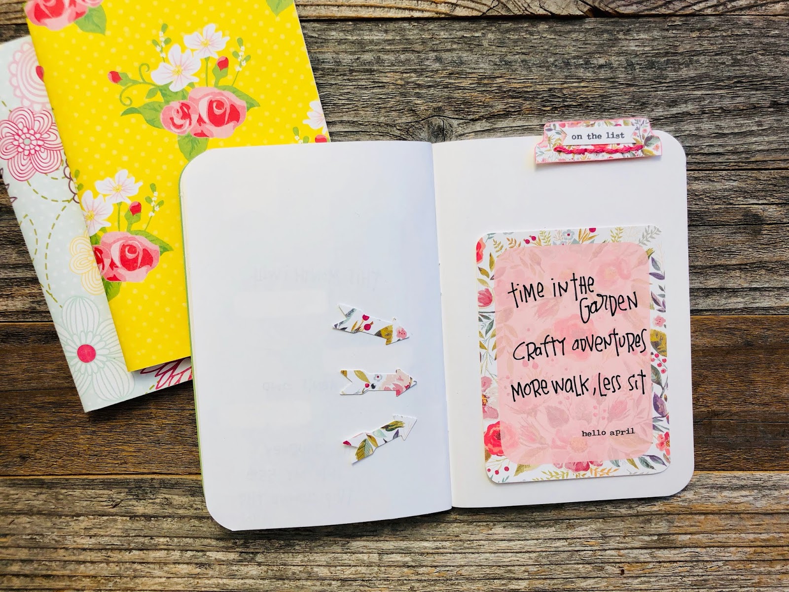 #hello april #hello #on the list #instant download #free download #journaling card #project card