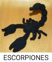 PATRONES ESCORPIONES AMIGURUMI