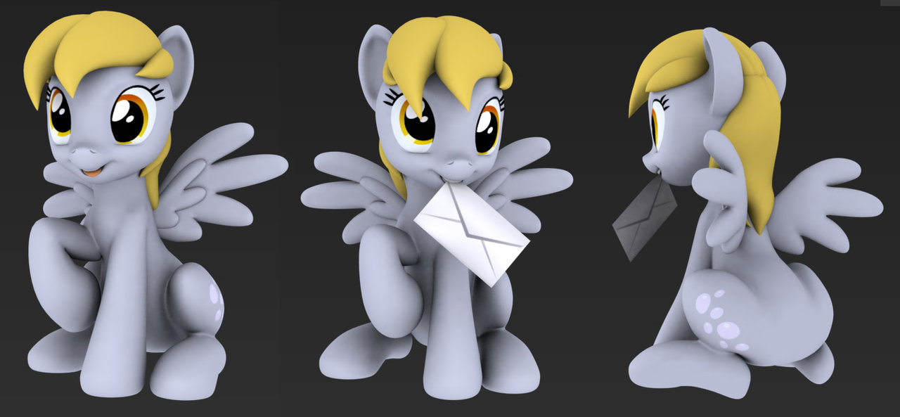 Hashbro's 3D Pony Models.