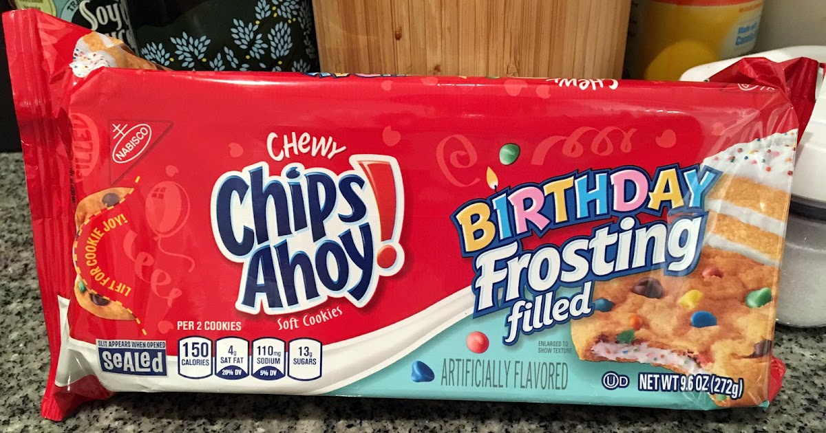panda bytes Birthday Frosting Chips Ahoy