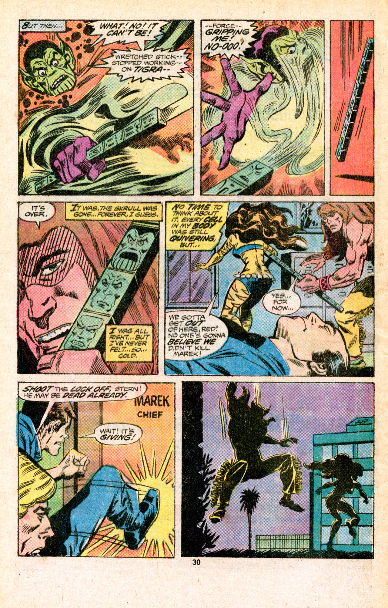 Read online Marvel Chillers comic -  Issue #7 - 32