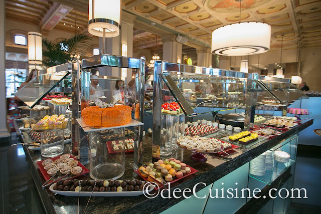 Dessert station with over 30 different treats to indulge in