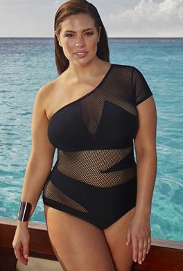 Spy Swimsuit by Ashley Graham for Swimsuits for 4 All S4A