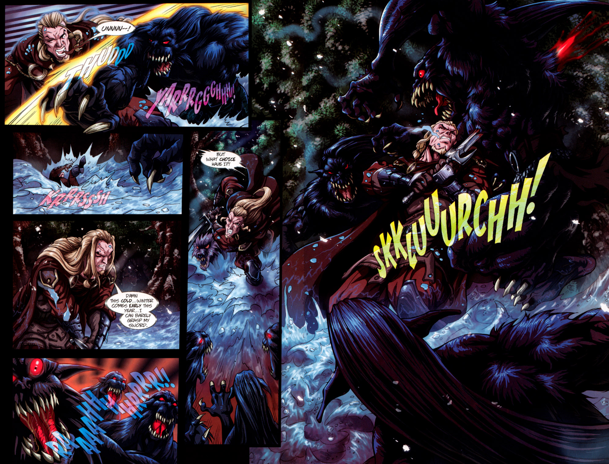 Read online Warlands: Dark Tide Rising comic -  Issue #1 - 16