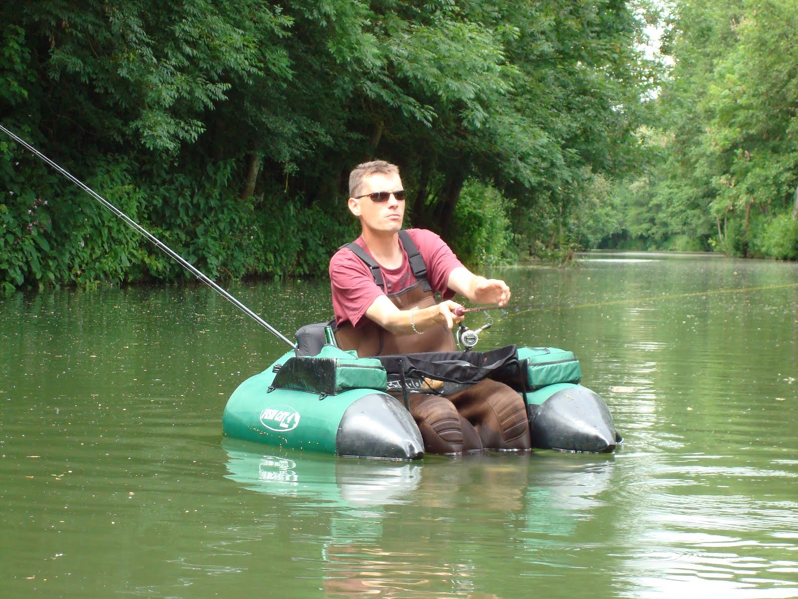 ONE LOVE FISHINGIRIE BLOG Rando Float tube 8km, 10h de descente