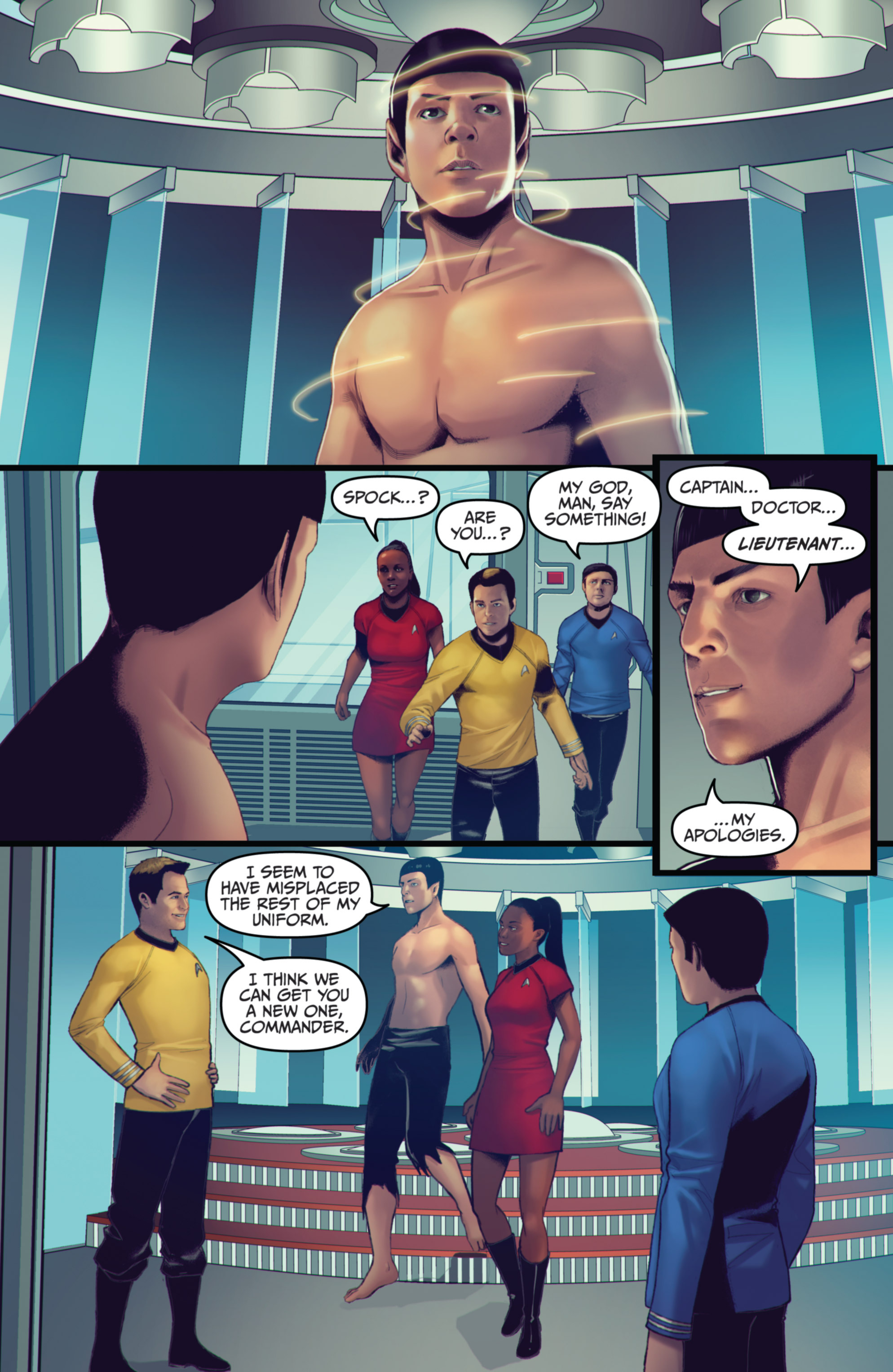 Read online Star Trek (2011) comic -  Issue #23 - 21
