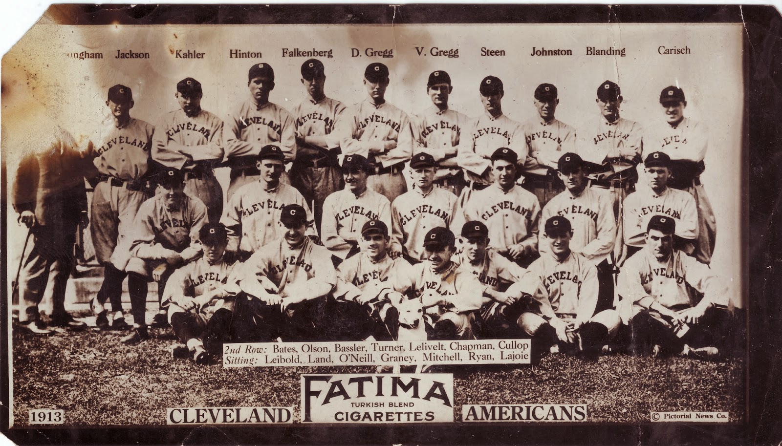 1913 Cleveland Naps Affiche Classique De Photo D'équipe De Baseball | Oeuvre De Motivation Pour La Décoration Murale De La Maison, Du Bureau Et De La Salle De Sport - France - Foto 7