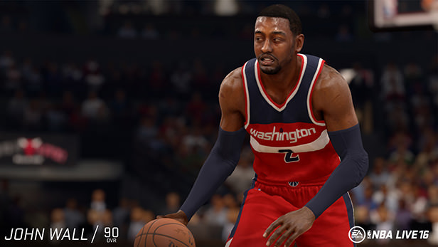 NBA Live 16 John Wall rating