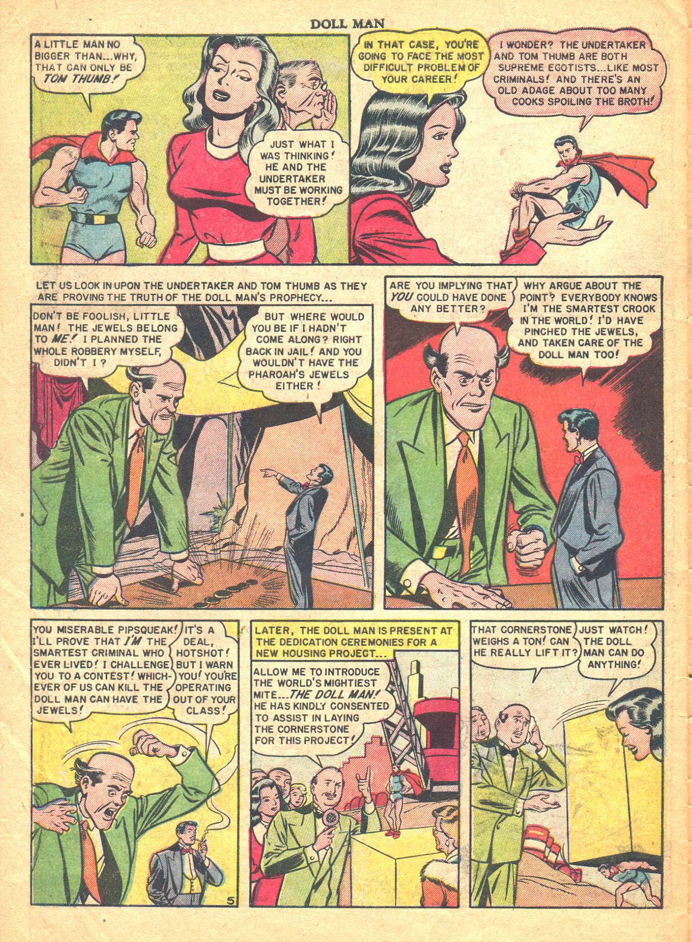 Read online Doll Man comic -  Issue #28 - 30