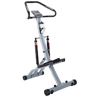 Ultega Power Stepper, designed for optimum posture & safety. Adjustable resistance. Hydraulic shocks/cylinders. Large handle & non-slip foot-treads